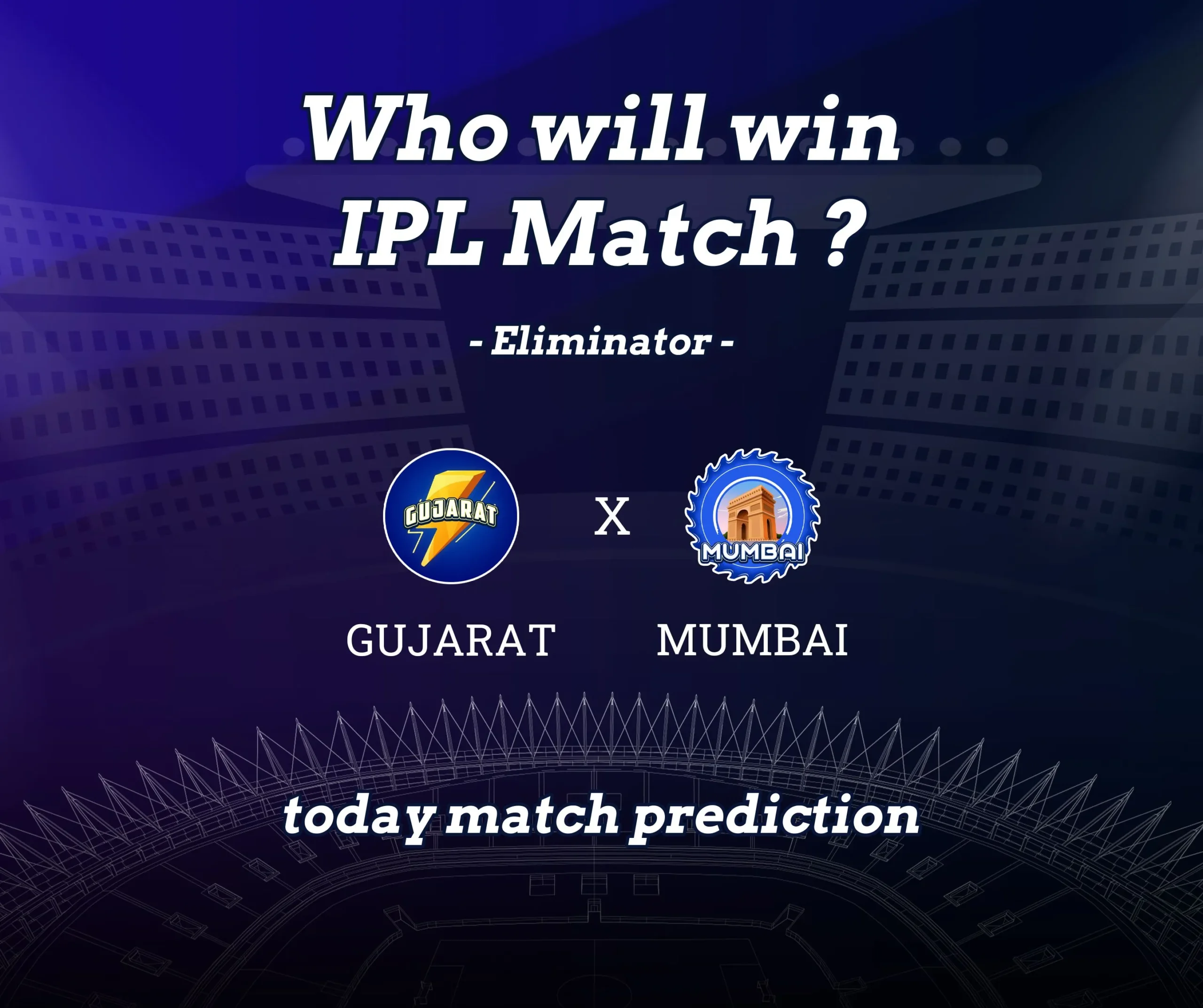 GT vs MI Match Prediction – Who Will Win Today’s Eliminator of IPL 2025?