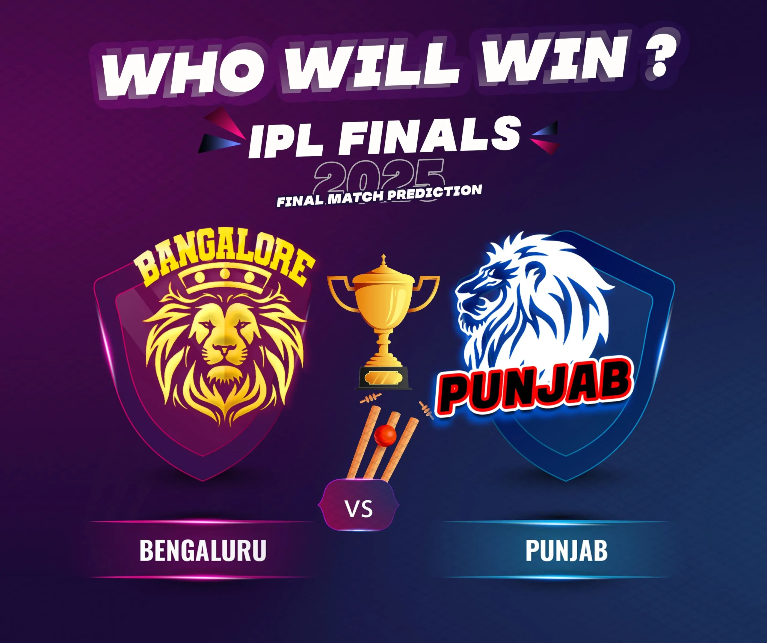 RCB vs PBKS IPL 2025 Final Match Prediction: Who Will Win?