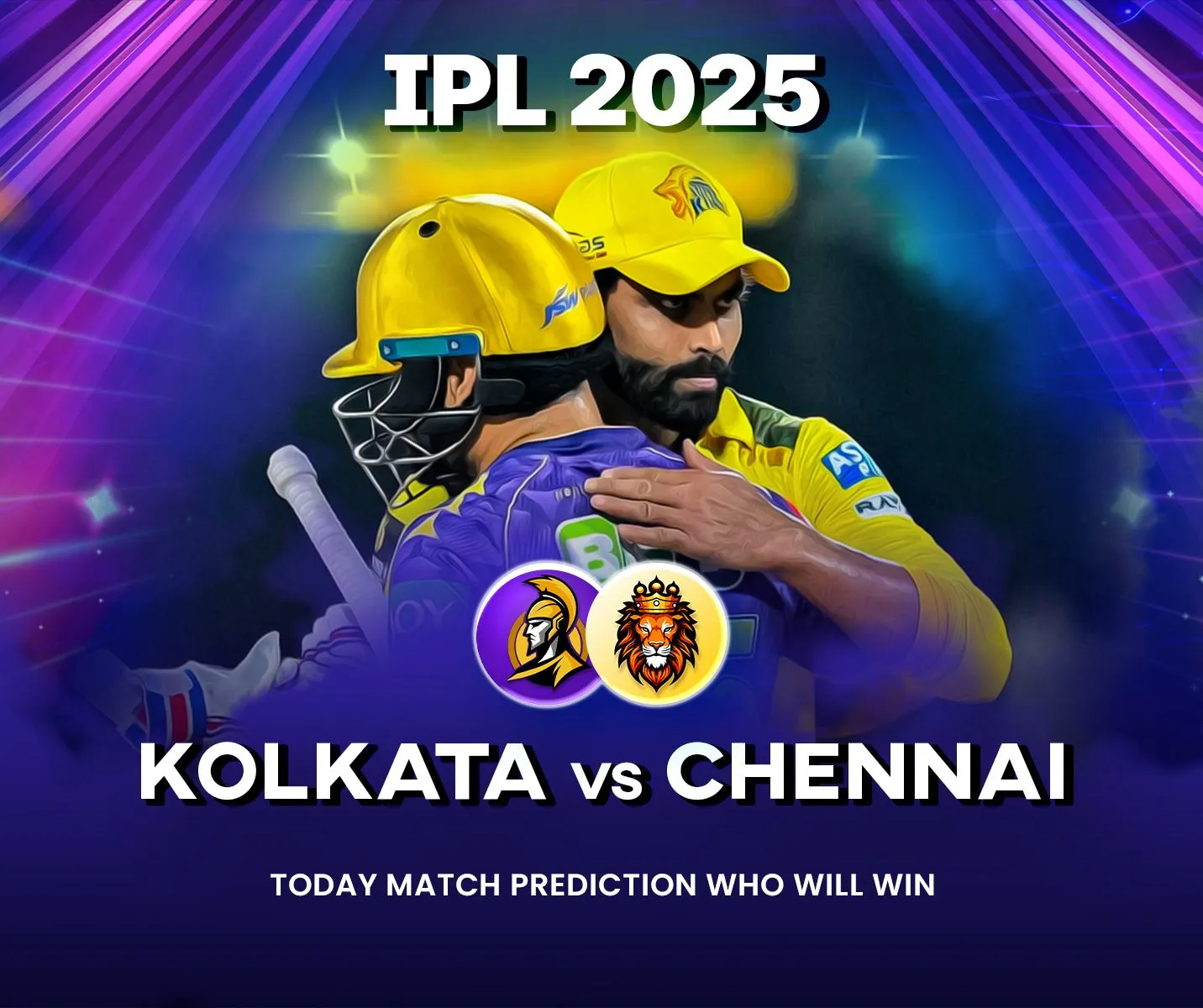 Kolkata Knight Riders vs Chennai Super Kings Today Match Prediction Who Will Win – IPL 2025 Match 57