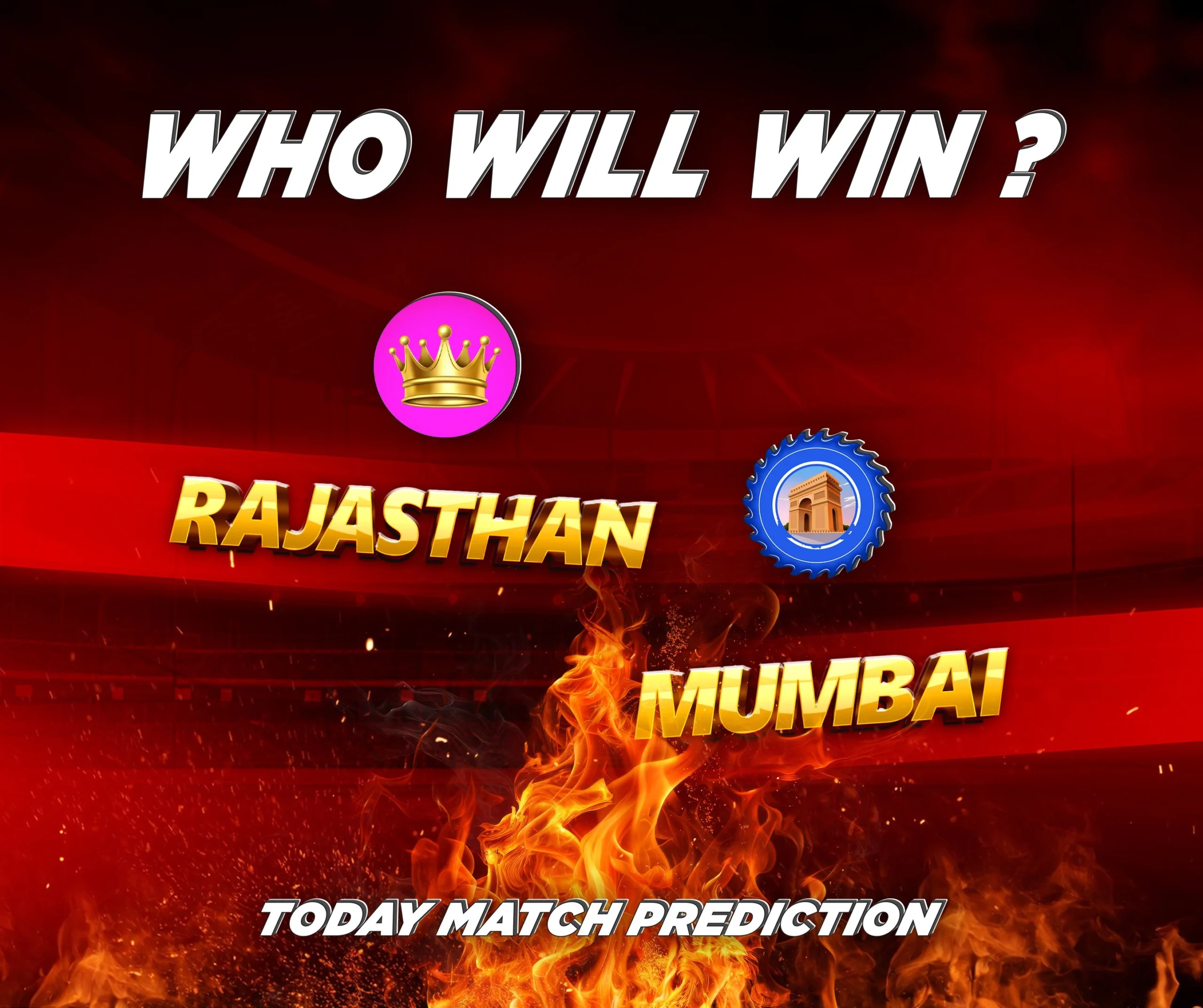 Mumbai Indians vs Rajasthan Royals today match prediction