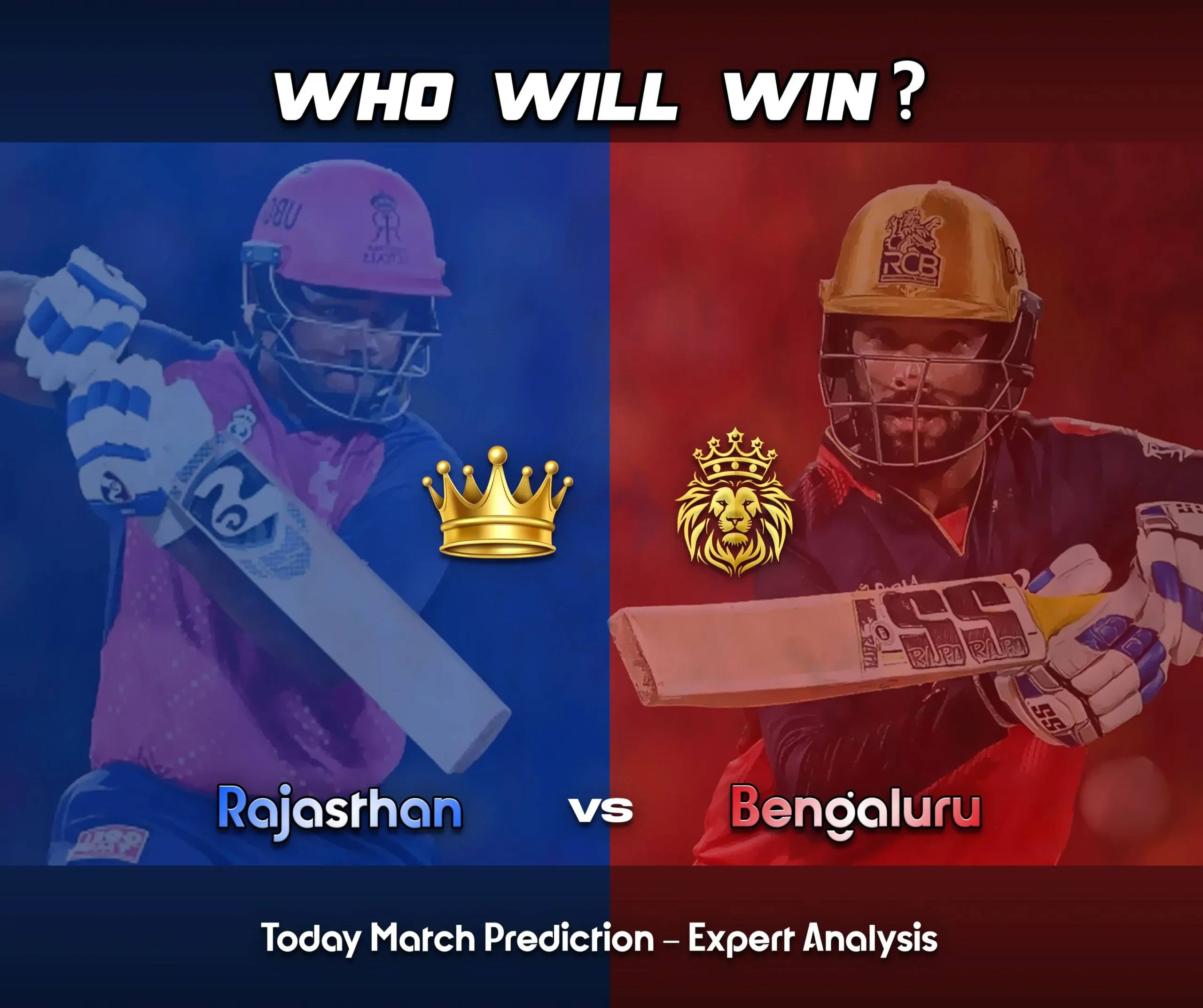 Rajasthan Royals vs Royal Challengers Bengaluru Today Match Prediction – Expert Analysis
